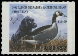 Picture of 1991 Illinois Duck Stamp
