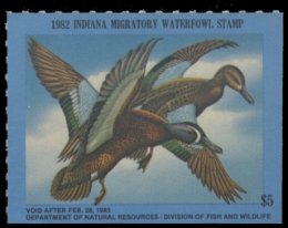 Picture of 1982 Indiana Duck Stamp