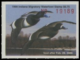 Picture of 1999 Indiana Duck Stamp