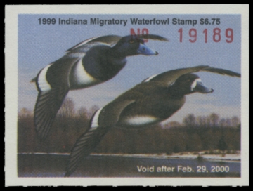 Picture of 1999 Indiana Duck Stamp