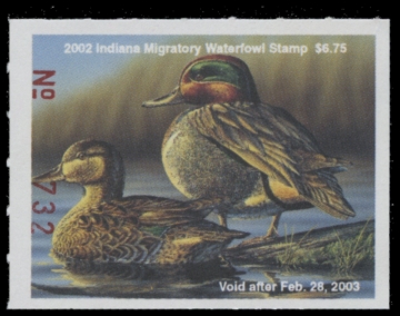 Picture of 2002 Indiana Duck Stamp