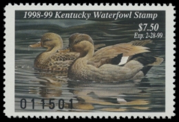 Picture of 1998 Kentucky Duck Stamp