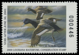 Picture of 2000 Louisiana Duck Stamp