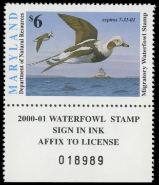 Picture of 2000 Maryland Duck Stamp