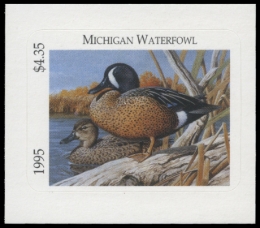 Picture of 1995 Michigan Duck Stamp