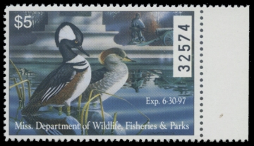 Picture of 1996 Mississippi Duck Stamp