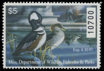 Picture of 1996 Mississippi Duck Stamp