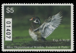 Picture of 1997 Mississippi Duck Stamp