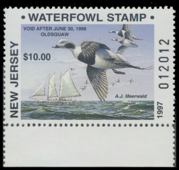 Picture of 1997 New Jersey Duck Stamp