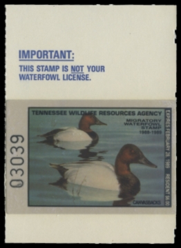 Picture of 1988 Tennessee Duck Stamp
