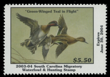 Picture of 2003 South Carolina Duck Stamp