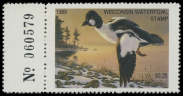 Picture of 1989 Wisconsin Duck Stamp