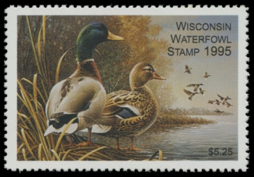 Picture of 1995 Wisconsin Duck Stamp