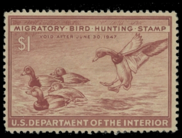 Picture of RW13 1946 Duck Stamp 