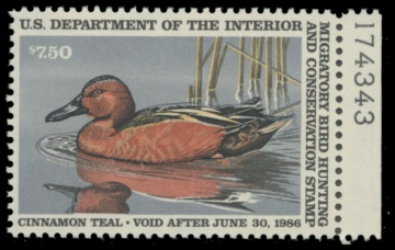 Picture of RW52 1985 Duck Stamp 