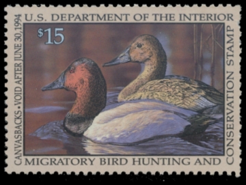 Picture of RW60 1993 Duck Stamp 