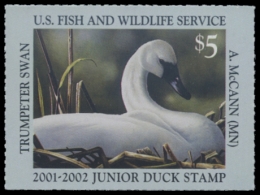 Picture of JDS9 2001 Duck Stamp. MNH VF