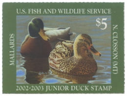 Picture of JDS10 2002 Duck Stamp MNH VF