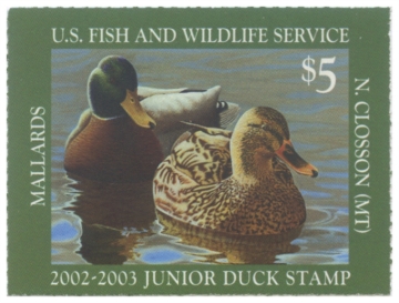 Picture of JDS10 2002 Duck Stamp MNH VF