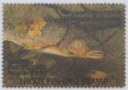 Picture of 0 Maryland Trout Stamp