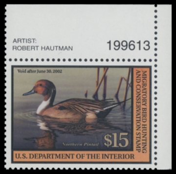 Picture of RW68 2001 Duck Stamp 