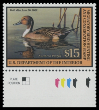 Picture of RW68 2001 Duck Stamp 