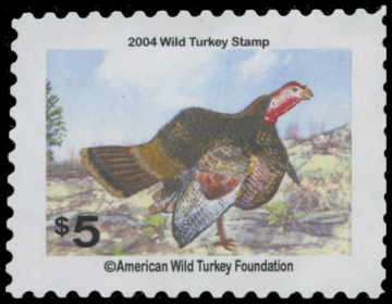 Picture of 2004 American Wild Turkey Foundation Wild Turkey Stamp