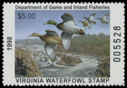Picture of 1998 Virginia Duck Stamp