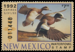 Picture of 1992 New Mexico Duck Stamp