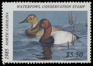 Picture of 1985 North Carolina Duck Stamp