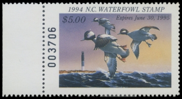 Picture of 1994 North Carolina Duck Stamp