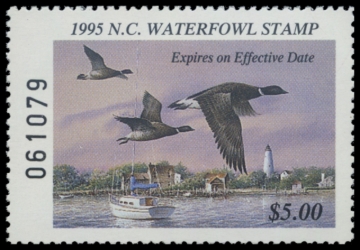 Picture of 1995 North Carolina Duck Stamp