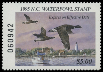 Picture of 1995 North Carolina Duck Stamp