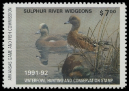 Picture of 1991 Arkansas Duck Stamp