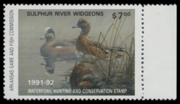 Picture of 1991 Arkansas Duck Stamp