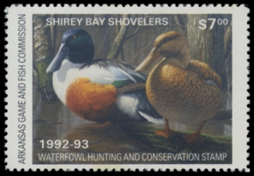 Picture of 1992 Arkansas Duck Stamp