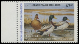 Picture of 1993 Arkansas Duck Stamp