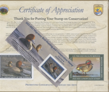 Picture of RW89A 2022 Duck Stamp 