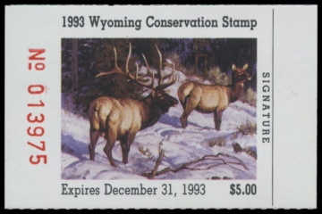 Picture of 1993 Wyoming Duck Stamp