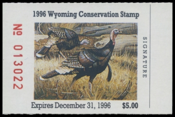 Picture of 1996 Wyoming Duck Stamp