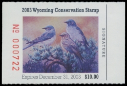 Picture of 2003 Wyoming Duck Stamp