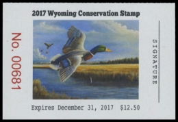 Picture of 2017 Wyoming Duck Stamp