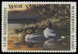 Picture of 1994 West Virginia Duck Stamp