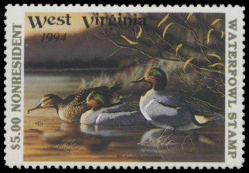 Picture of 1994 West Virginia Duck Stamp