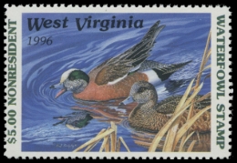 Picture of 1996 West Virginia Duck Stamp