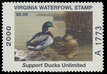Picture of 2000 Virginia Duck Stamp