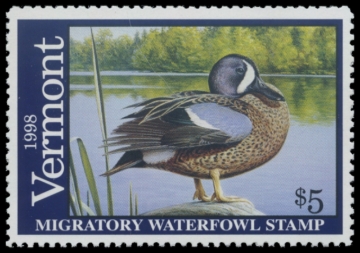 Picture of 1998 Vermont Duck Stamp