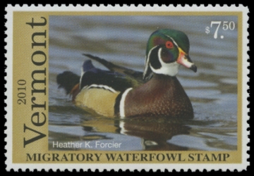 Picture of 2010 Vermont Duck Stamp