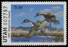 Picture of 1987 Utah Duck Stamp