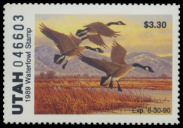 Picture of 1989 Utah Duck Stamp
